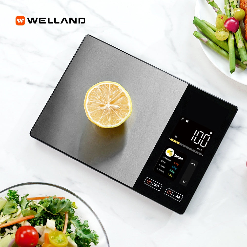 NutraScale – Bilancia Smart da Cucina con Analisi Nutrizionale e App Integrata