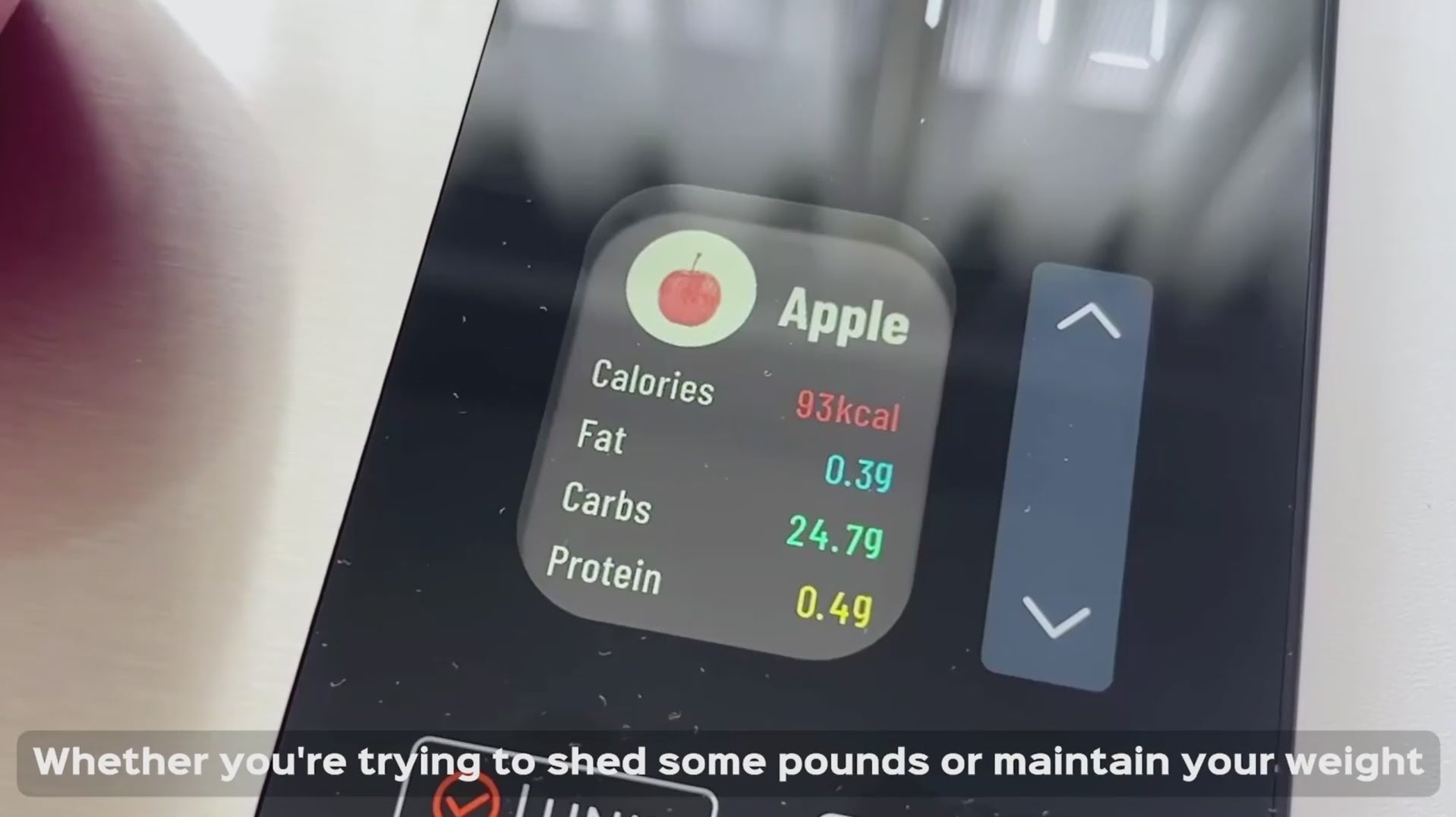 NutraScale – Bilancia Smart da Cucina con Analisi Nutrizionale e App Integrata